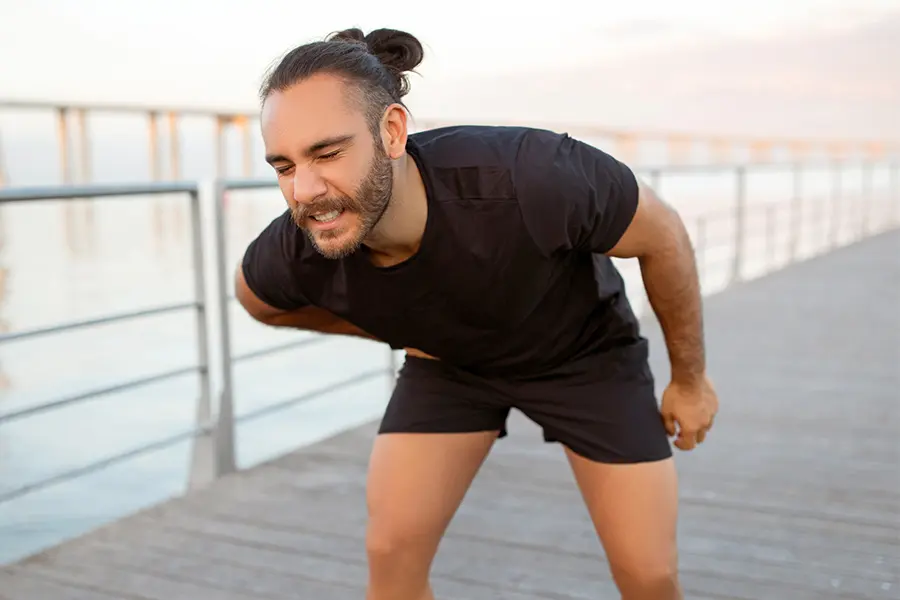 Joggen Seitenstechen